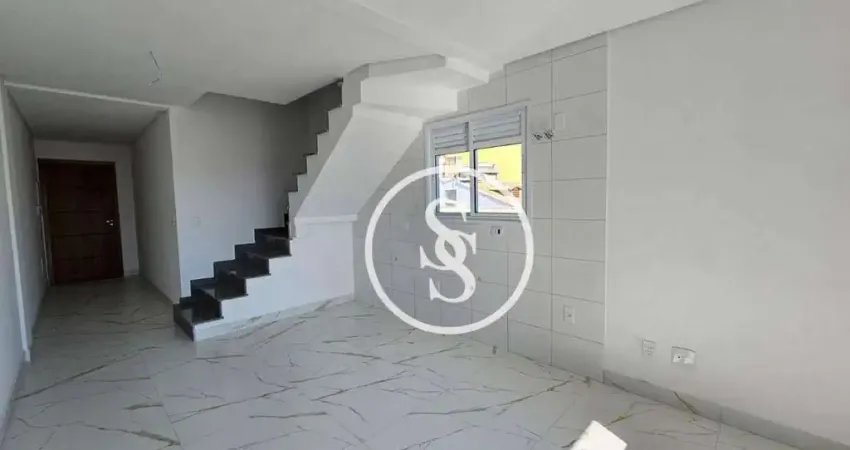 Cobertura com 2 dormitórios à venda, 70 m² por R$ 550.000,00 - Vila Alice - Santo André/SP
