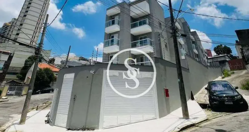 Apartamento com 2 dormitórios à venda, 48 m² por R$ 350.000,00 - Vila Alice - Santo André/SP