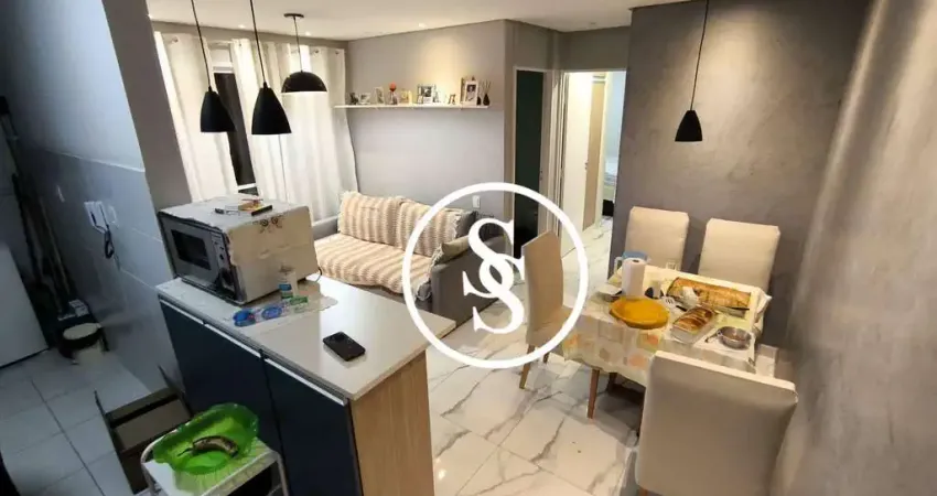 Apartamento com 2 dormitórios à venda, 56 m² por R$ 455.000,00 - Planalto - São Bernardo do Campo/SP