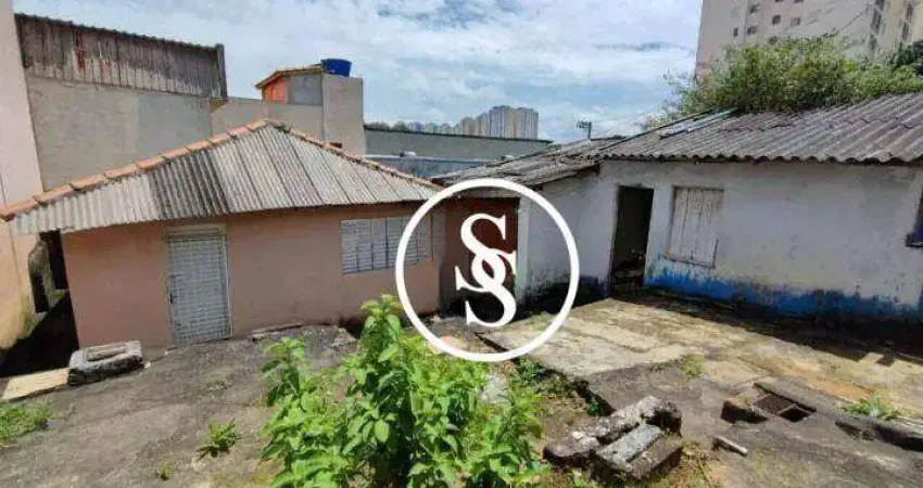 Terreno com casa antiga, com 355,70 m², à venda por R$ 650.000,00 - Vila Gonçalves - São Bernardo do Campo/SP