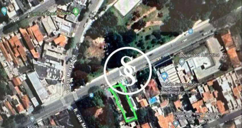 Terreno com 400 m² de área total - Vila Valparaíso - Santo André/SP