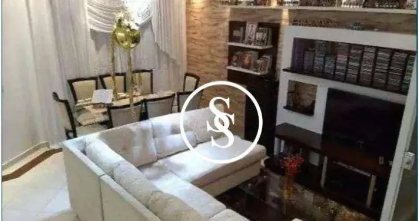 Sobrado com 3 dormitórios à venda, 218 m² por R$ 1.200.000,00 - Jardim das Maravilhas - Santo André/SP