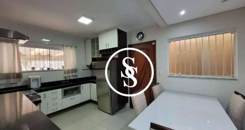Casa térrea com 170 m² de área privativa, 3 dormitórios e 3 vagas, por r$ 700.000,00 - assunção - são bernardo do campo/sp