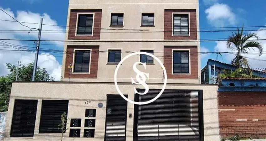 Cobertura nova sem condomínio com 106 m², 2 dormitórios, suíte e 2 vagas, à venda por 465.000,00 - vila vitória - santo andré/sp