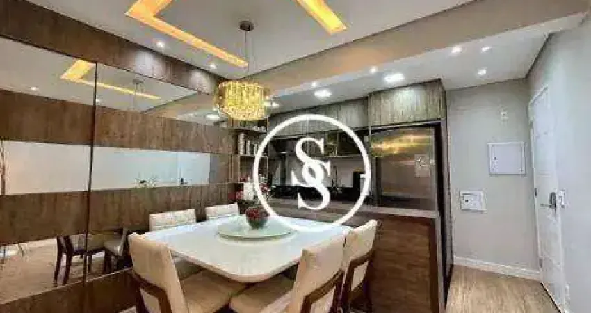 Apartamento com 3 dormitórios para alugar, 94 m² por r$ 10.475,00/mês - centro - são bernardo do campo/sp