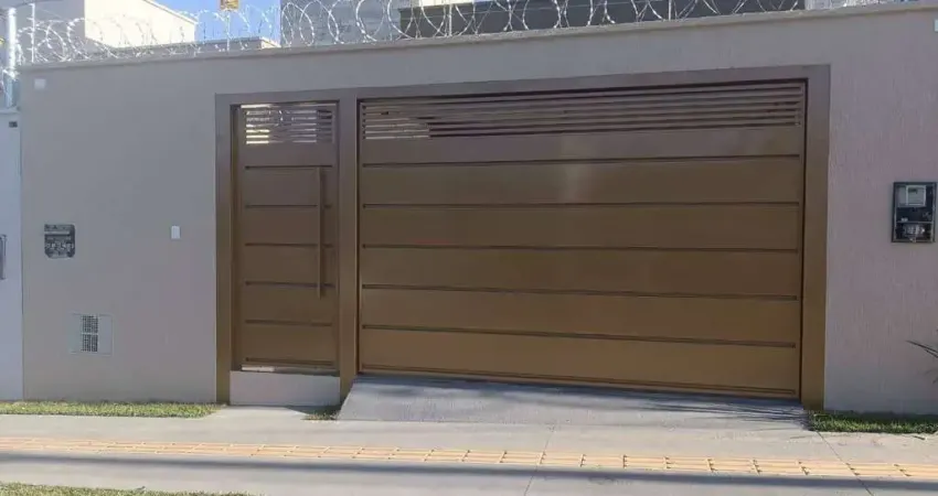 Venda-se casa com 3 quartos sendo 3 suites, sala 2 anbientes, area gourmrt completo com piscina com