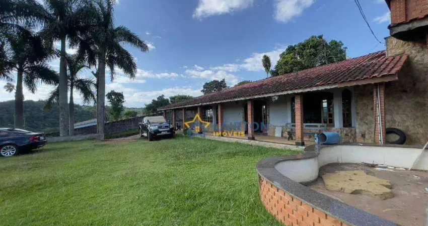 Chácara com 1 dormitório à venda, 1000 m² por R$ 880.000,00 - Tanque - Atibaia/SP