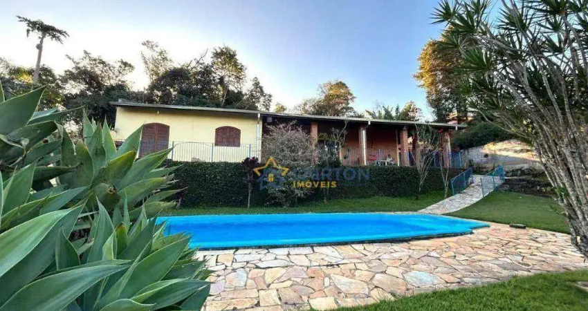 Chácara com 4 dormitórios à venda, 750 m² por R$ 490.000,00 - Recanto dos Palmares - Atibaia/SP