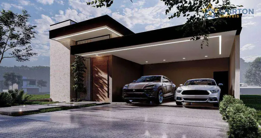 Casa com 3 dormitórios à venda, 196 m² por R$ 1.550.000,00 - Residencial Euroville - Bragança Paulista/SP