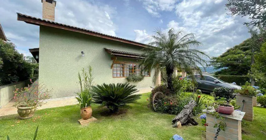Casa Mobiliada à Venda em Condomínio Fechado - 310 m², Guaxinduva, Bom Jesus dos Perdões/SP