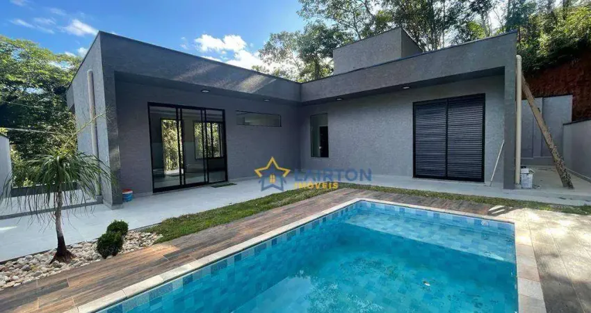 Elegante Casa de 3 Dormitórios à Venda - 179 m² - Parque Res Itaguaçu, Atibaia/SP