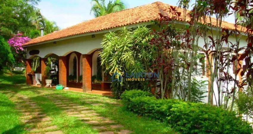 Chácara Espetacular com 5 Dormitórios à Venda - 3850 m² - Chácaras Fernão Dias, Atibaia/SP