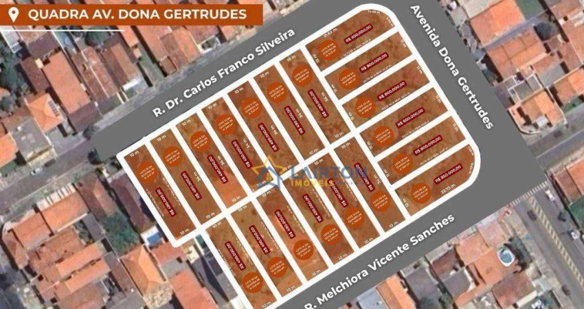 Terreno à venda, 330 m² por R$ 490.000,00 - Alvinópolis - Atibaia/SP
