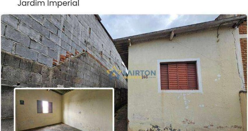Casa com 1 dormitório à venda no Jardim Imperial, Atibaia – Excelente localização para investimento