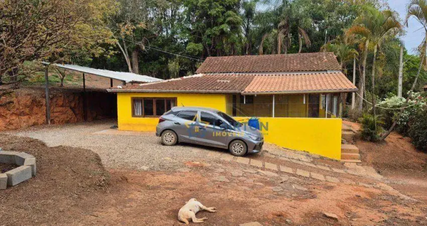 Chácara com duas casas no bairro sul brasil em atibaia, 3.335m² de terreno