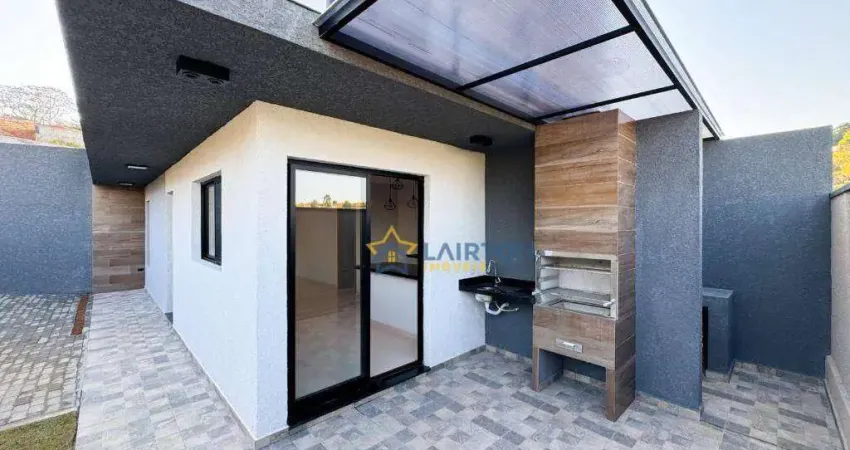 Casa com 2 suítes à venda no loteamento vivejo, atibaia, com vista para a pedra grande