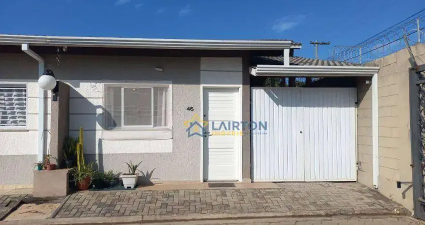 Casa térrea com 2 dormitórios à venda no condomínio residencial figueiras em atibaia