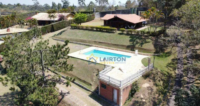 Chácara com 3 dormitórios à venda, 5214 m² por R$ 1.700.000 - Rancho Maringá II - Atibaia/SP