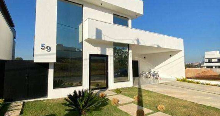 Casa em condomínio fechado com 3 quartos à venda na Avenida Prefeito Pilzio Nunciatto di Lelli, Loteamento Ilha de Capri, Salto