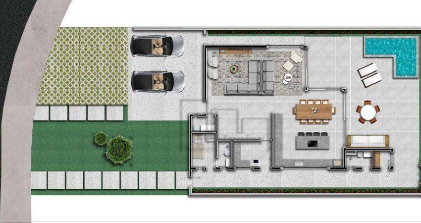 Casa com 3 dormitórios à venda, 217 m² por R$ 2.600.000,00 - Condomínio Villas do Golfe - Itu/SP