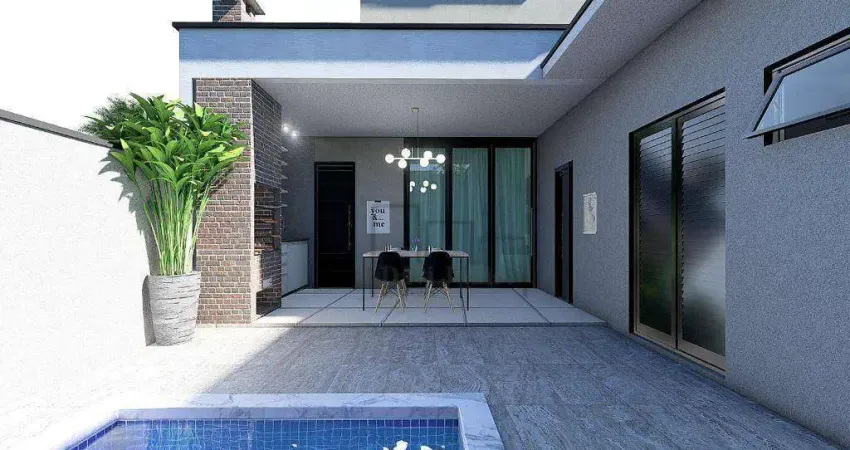 Casa com 3 suites à venda, 200 m² por r$ 1.490.000 - condominio le france - sorocaba/sp