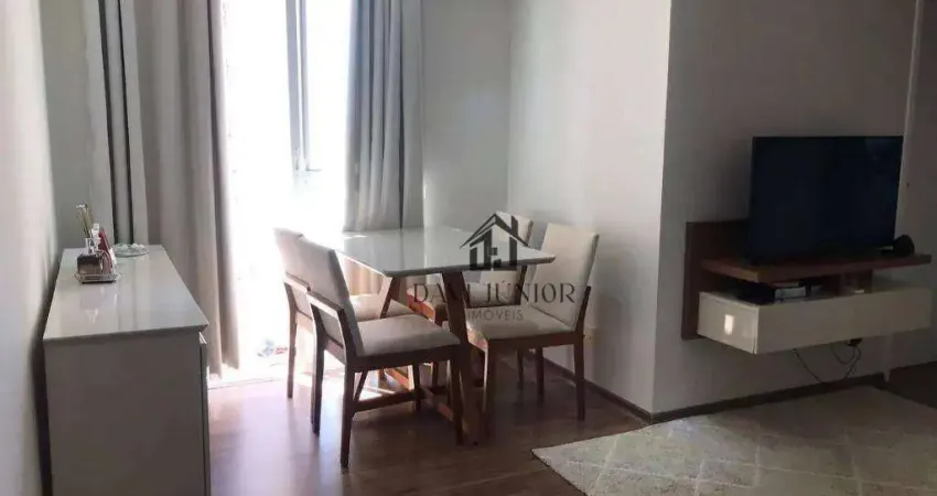Apartamento com 2 dormitórios à venda, 57 m² por R$ 370.000,00 - Jardim São Carlos - Sorocaba/SP