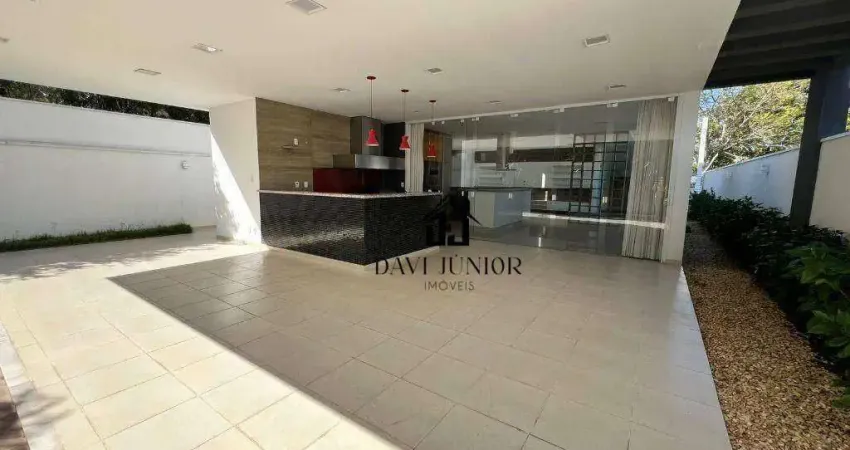 Casa com 3 suítes sendo 1 master, 371 m² - venda por r$ 2.900.000 ou aluguel por r$ 13.000/mês - condomínio residencial giverny - sorocaba/sp