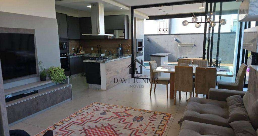 Casa com 3 suites, 195 m² - venda por R$ 1.500.000 ou aluguel por R$ 8.950/mês - Condomínio Horto Florestal Villagio - Sorocaba/SP
