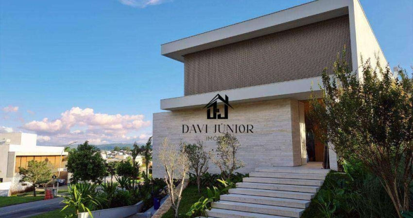 Casa com 4 suites com closet e varanda à venda, 677 m² por R$ 8.900.000 - Alphaville Nova Esplanada II - Votorantim/SP