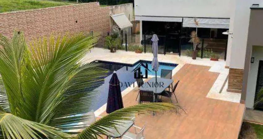 Casa com 5 suites a venda por R$ 4.000.000 ou aluguel por R$ 17.000/mês - Condomínio Fazenda Jequitibá - Sorocaba/SP