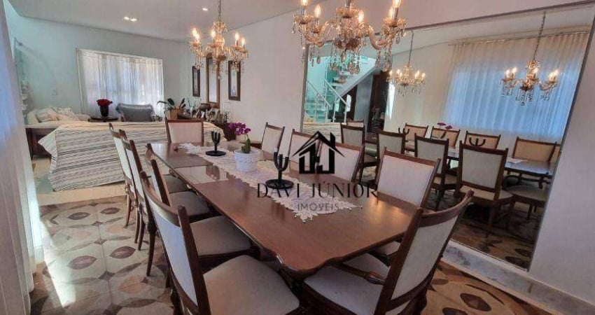 Casa com 5 dormitórios sendo 3 suites, 740 m² - venda por R$ 3.200.000 ou aluguel por R$ 16.053/mês - Condomínio Vivendas do Lago - Sorocaba/SP