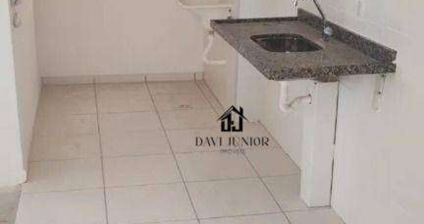 Apartamento com 2 dormitórios à venda, 46 m² por R$ 275.000 - Jardim Gutierres - Sorocaba/SP