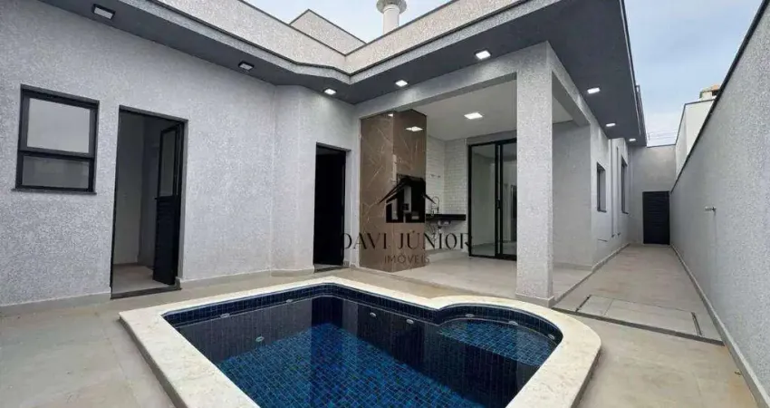 Casa com 3 dormitórios sendo 1 suite à venda, 132 m² por R$ 850.000 - Condomínio Villagio Wanel - Sorocaba/SP