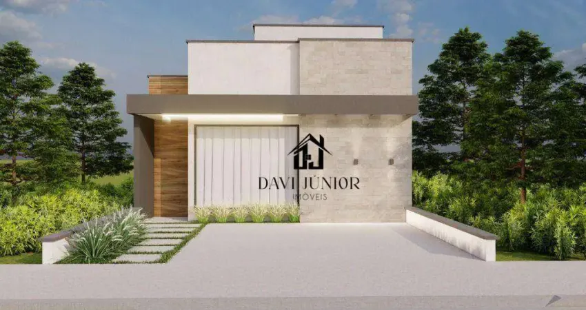 Casa com 3 dormitórios à venda, 114 m² por R$ 699.000 - Condomínio Residencial Jardins - Sorocaba/SP