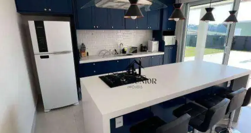 Casa com 3 dormitórios sendo 1 suite à venda, 280 m² por r$ 1.100.000 - condomínio village da serra - araçoiaba da serra/sp