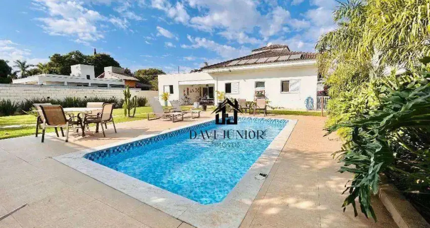 Casa com 4 dormitórios sendo 1 suíte à venda, 170 m² por r$ 1.700.000 - condomínio vivendas do lago - sorocaba/sp