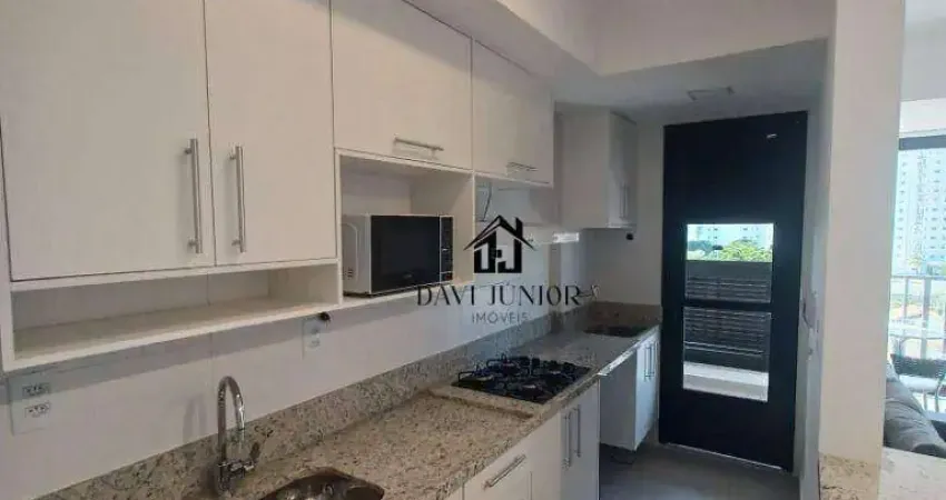 Apartamento com 1 dormitório para alugar, 44 m² por r$ 3.600/mês - parque campolim - sorocaba/sp