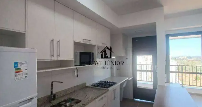 Apartamento com 1 dormitório para alugar, 44 m² por r$ 3.600/mês - parque campolim - sorocaba/sp