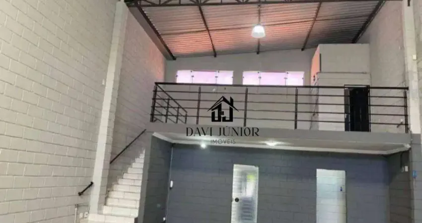 Galpão, 310 m² - venda por r$ 1.500.000,00 ou aluguel por r$ 10.000,00/mês - jardim tulipas - sorocaba/sp