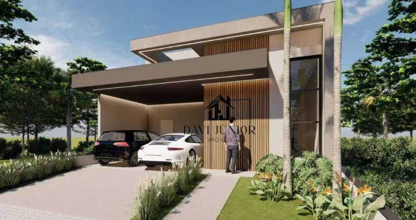 Casa com 3 suítes à venda, 160 m² por r$ 1.100.000 - residencial reserva ipanema ii - sorocaba/sp