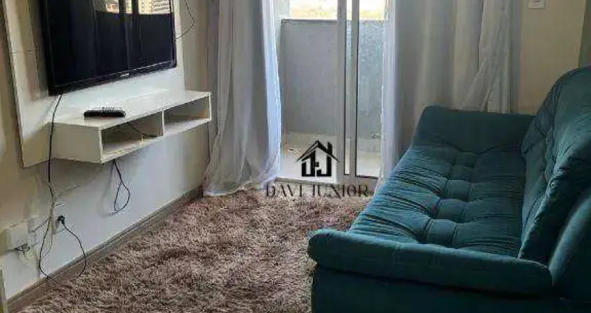 Apartamento com 1 dormitório para alugar, 44 m² por r$ 3.200,00/mês - jardim são carlos - sorocaba/sp