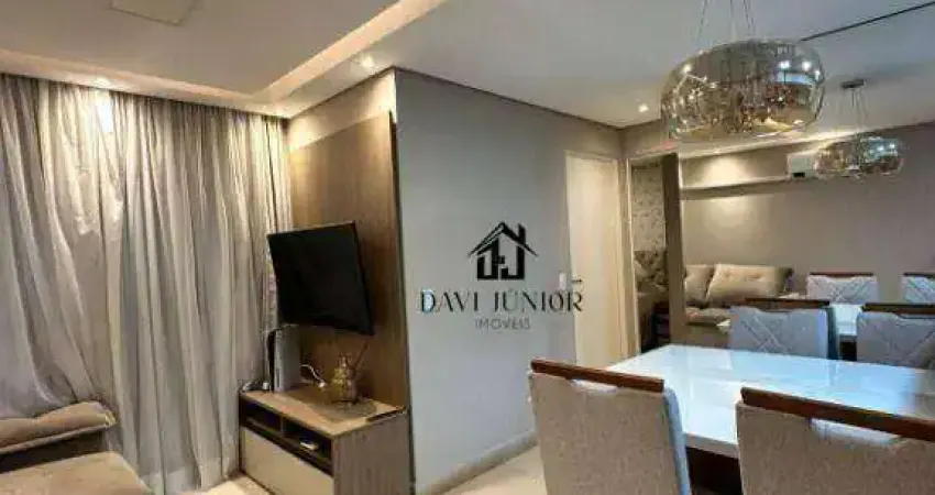 Apartamento com 2 dormitórios sendo 1 suíte à venda, 47 m² por r$ 400.000 - jardim piratininga - sorocaba/sp