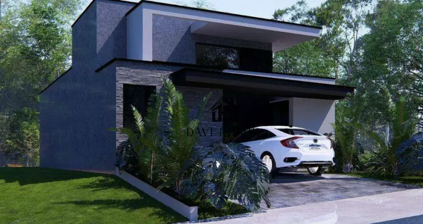 Casa com 2 dormitórios sendo 1 suíte à venda, 110 m² por r$ 949.000 - condomínio terras de são francisco - sorocaba/sp