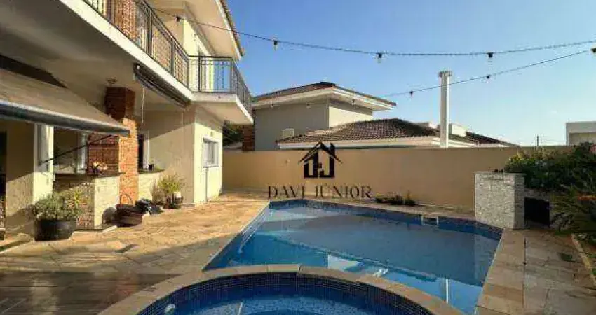 Casa com 5 suítes para alugar, 520 m² por r$ 15.000/mês - parque campolim - sorocaba/sp