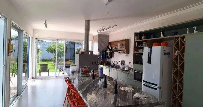 Casa com 4 dormitórios sendo 3 suíte à venda, 415 m² por R$ 2.300.000 - Condominio Solar do Bosque - Sorocaba/SP