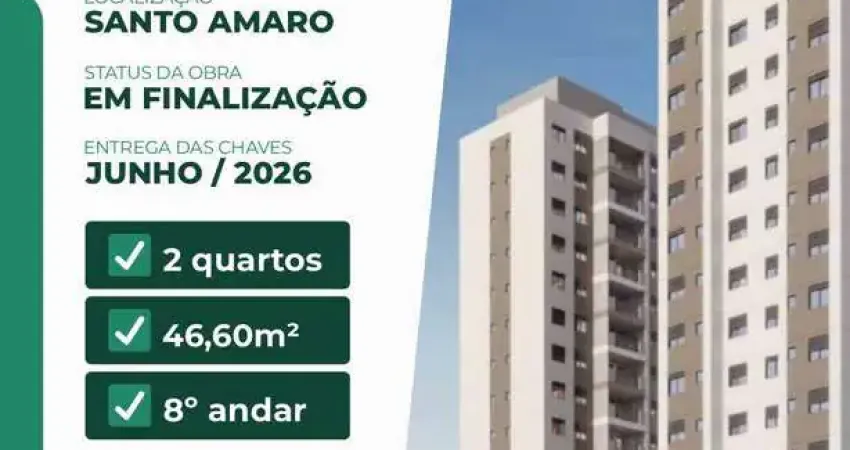 Apartamento com 2 quartos à venda em Santo Amaro, São Paulo