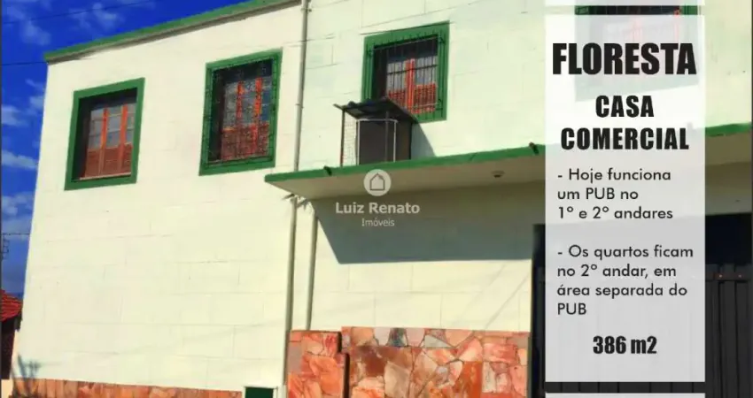 Casa com 2 quartos à venda na Rua Pitangui, Floresta, Belo Horizonte
