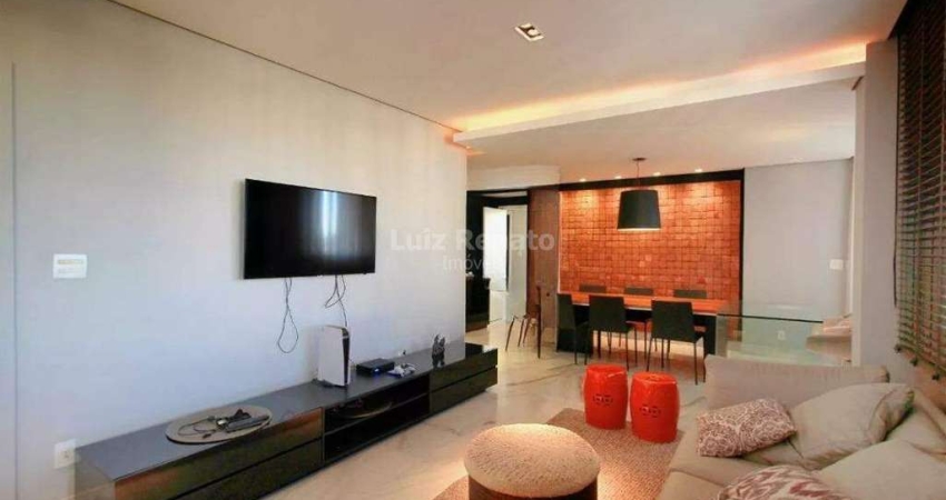 Apartamento com 3 quartos à venda na Rua Correas, Sion, Belo Horizonte