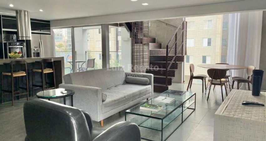 Apartamento cobertura triplex, 2 suítes, 251m², 2 vagas de garagem, para aluguel - Lourdes