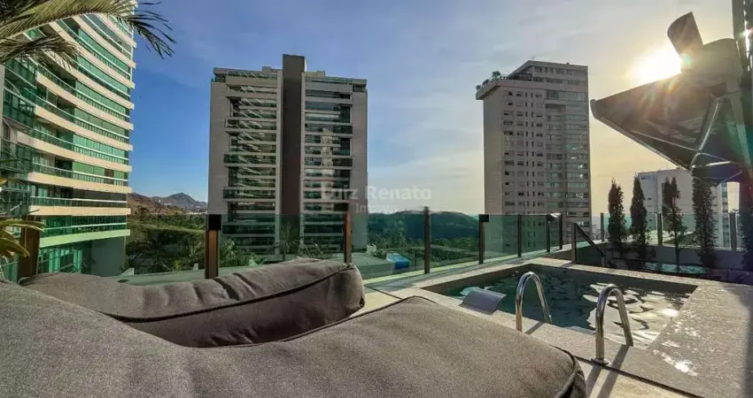 Área privativa suspensa de luxo à venda com 04 suítes no bairro belvedere